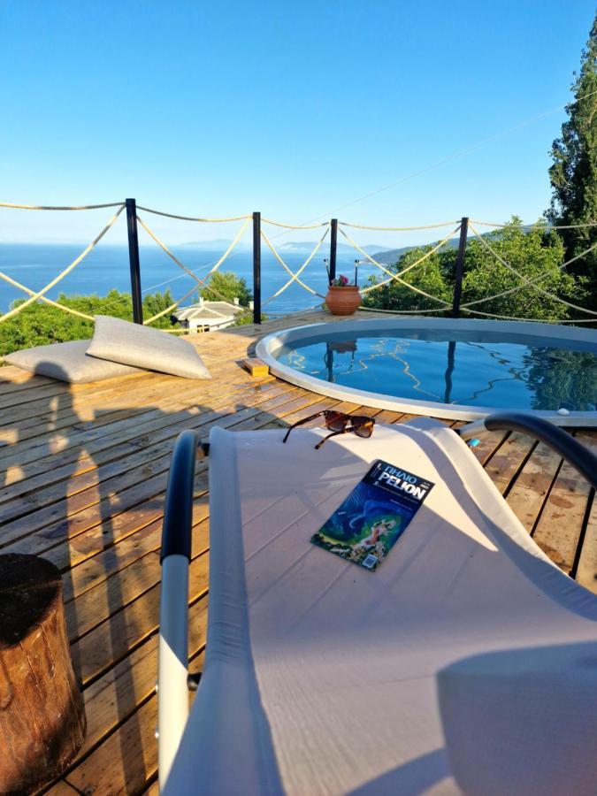 Casa Belvedere Pilion Bagian luar foto