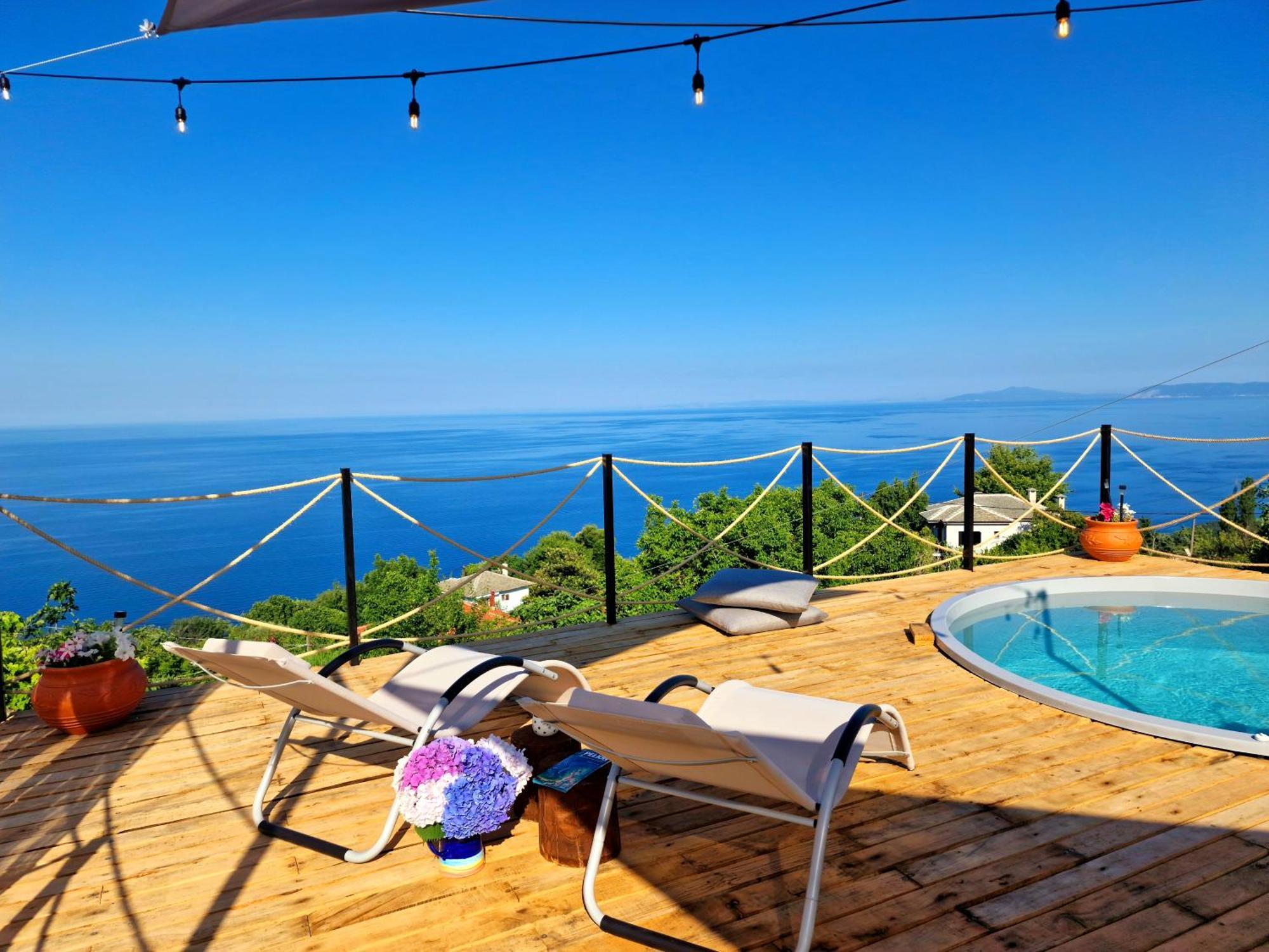 Casa Belvedere Pilion Bagian luar foto